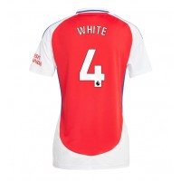 Maglie da calcio Arsenal Ben White #4 Prima Maglia Femminile 2024-25 Manica Corta